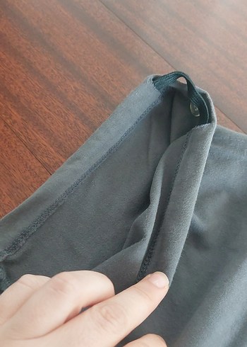 Gri Normal Boy Hamile Kot Pantolon - Görsel 4