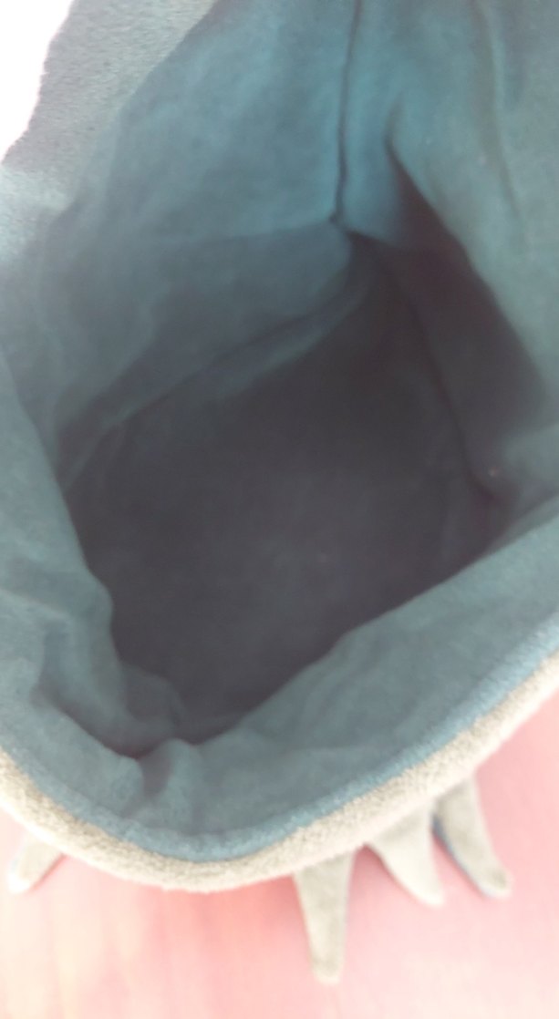 Gri Peluş Dinozor Oyuncak - Görsel 2