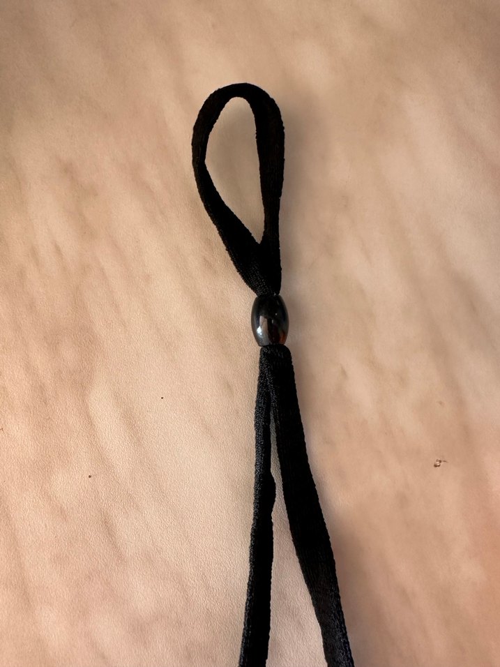 Siyah gözlük ipi - Görsel 2