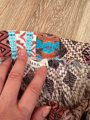 Batik Kumaş şort