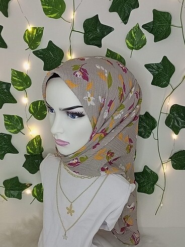 Desenli Mio Caz Eşarp