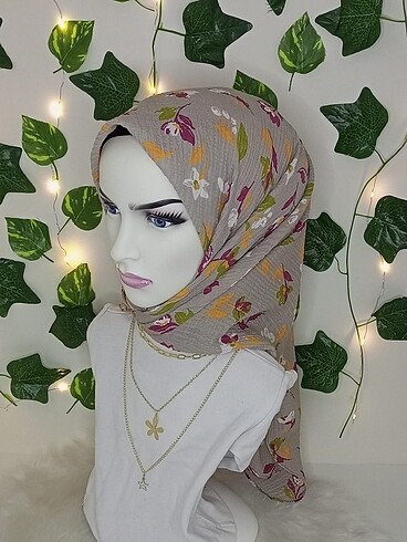 Desenli Mio Caz Eşarp