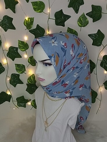 Desenli Mio Caz Eşarp