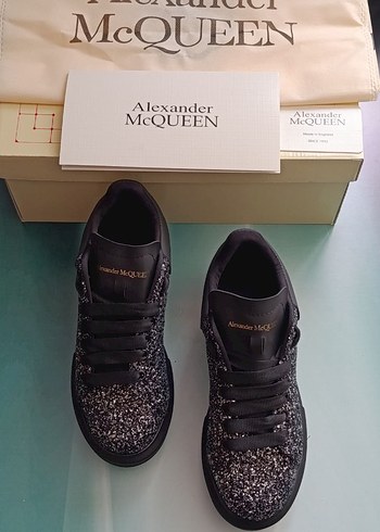 36 Beden siyah Renk ALEXANDER MCQUEEN spor ayakkabı İNDİRİM !