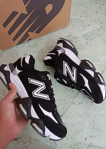 44 Beden siyah Renk New balance 9060 spor ayakkabı ithal