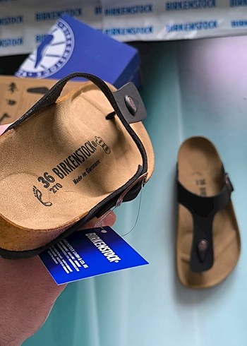Birkenstock Birkenstock Siyah Kadın Terlik ithal