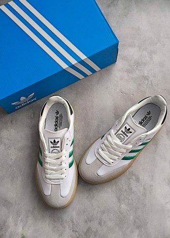 36 Beden beyaz Renk Adidas Samba spor ayakkabı İthal