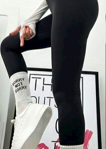 Oysho Kışlık Şardonlu Tayt - Görsel 3