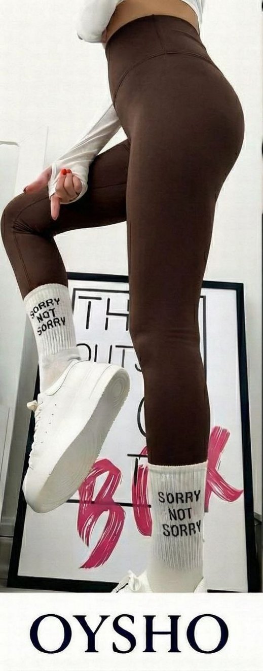 Oysho Kışlık Şardonlu Tayt - Görsel 5