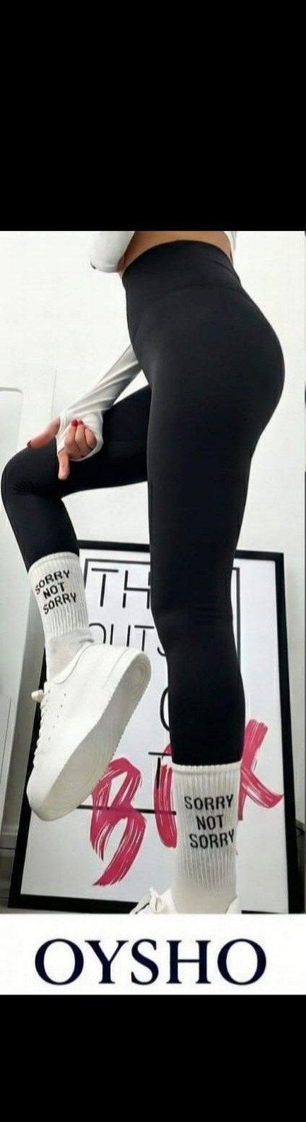 Oysho Kışlık Şardonlu Tayt - Görsel 3