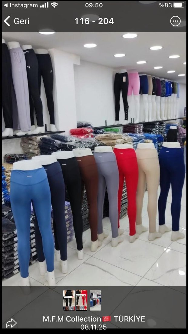 Oysho Kışlık Şardonlu Tayt - Görsel 4