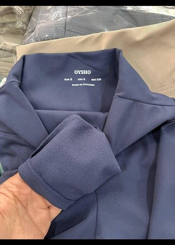 OYSHO ŞARDONLU KIŞLIK KADIN TAYT - Görsel 10