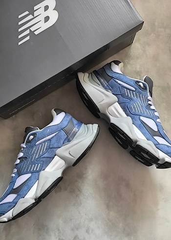 37 Beden mavi Renk New Balance 9060 Spor Ayakkabı ithal
