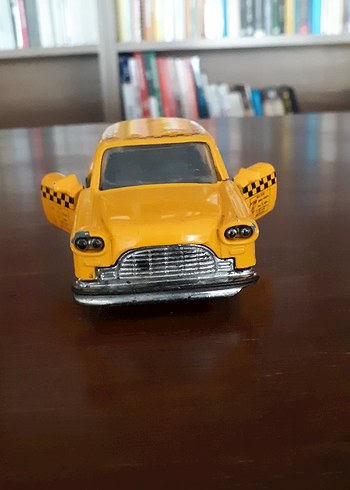 Beden Klasik Model Chevrolet Sarı Taksi Metal Oyuncak Araba