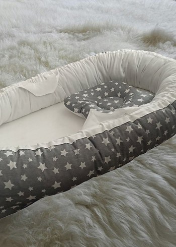 Yıldız Desenli Bebek Yatak Seti babynest - Görsel 4