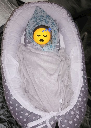 Yıldız Desenli Bebek Yatak Seti babynest - Görsel 5