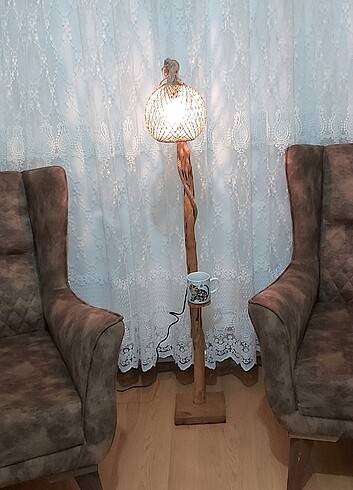 Ahşap Lambader