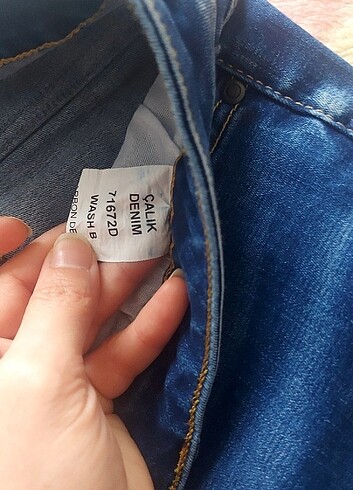 Mavi kot pantolon
