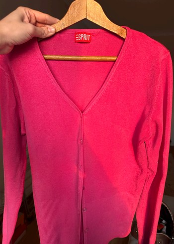 Esprit karın m beden pembe hırka - Görsel 3