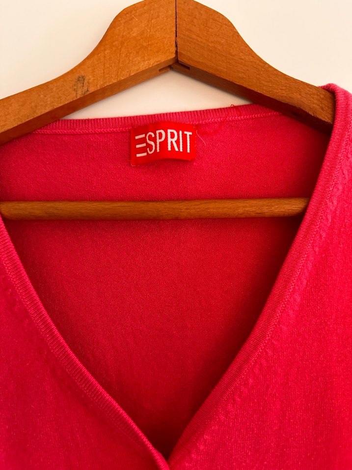 Esprit karın m beden pembe hırka - Görsel 2