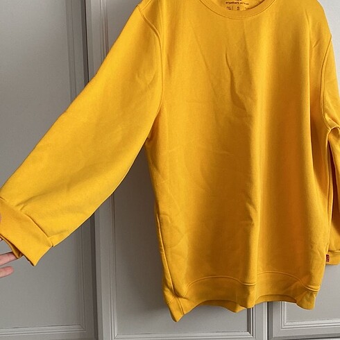 xl Beden sarı Renk Sarı sweatshirt