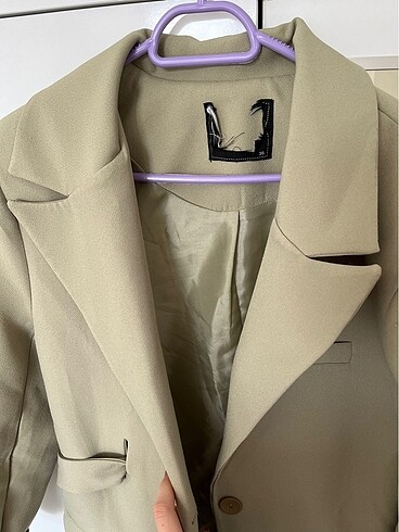 s Beden haki Renk Blazer ceket