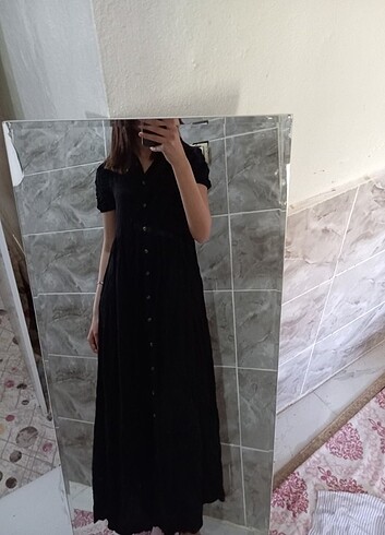 xs Beden Uzun elbise