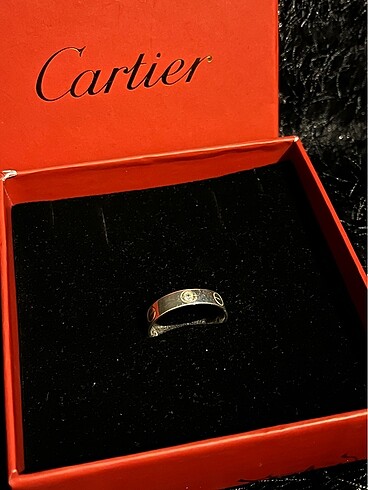 Cartier Cartier Love model gümüş yüzük