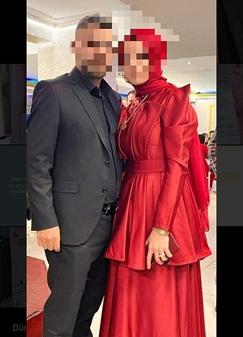 38 Beden kırmızı Renk Süreyya İstif abiye