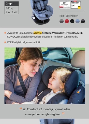 BeSafe Izi Comfort X3 Oto Koltuğu - Görsel 8