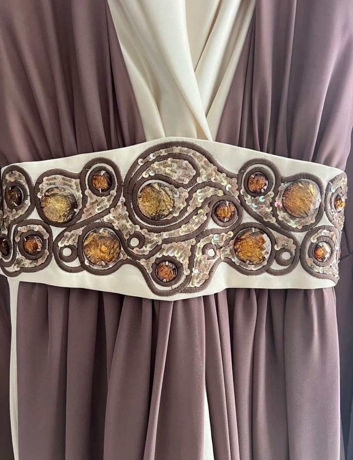 İşlemeli Abiye Elbise - Görsel 3