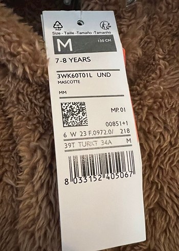 Benetton Çocuk Peluş Tulum - Görsel 5