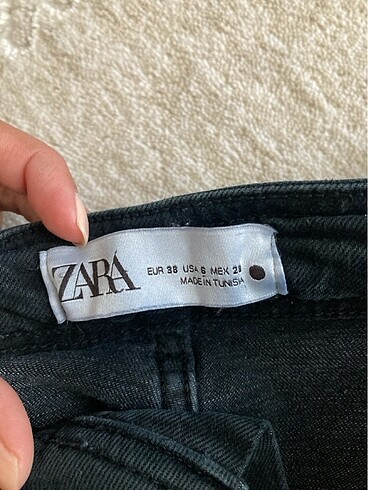 m Beden siyah Renk zara wide leg eskitme