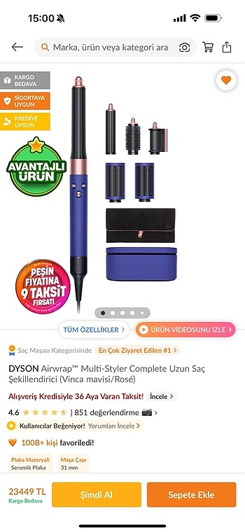 Dyson airwrap