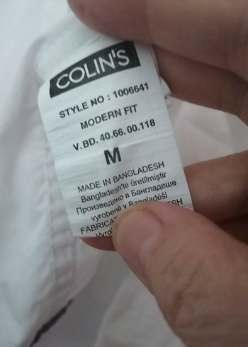 Düğmeli Erkek Beyaz Sokak Stili Gömlek - Görsel 8