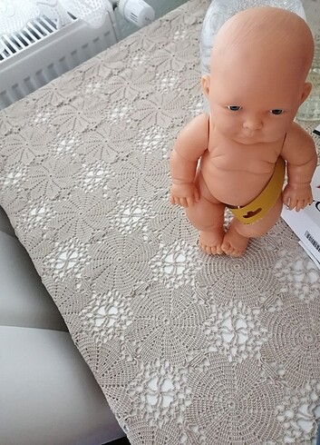 Beden Renk 24 cm boyunda ağır bir bebek kullanılmadı alan pis Man olmaz