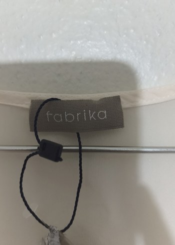Fabrika V Yaka Transparan Beyaz Kadın Bluz