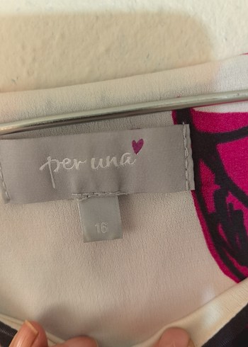 Pembe Batik Desenli midi elbise - Görsel 3