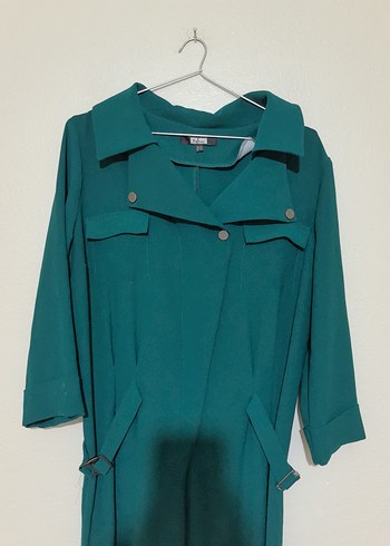 Yeşil, Kuşaklı, Uzun Kadın tulum - Görsel 2