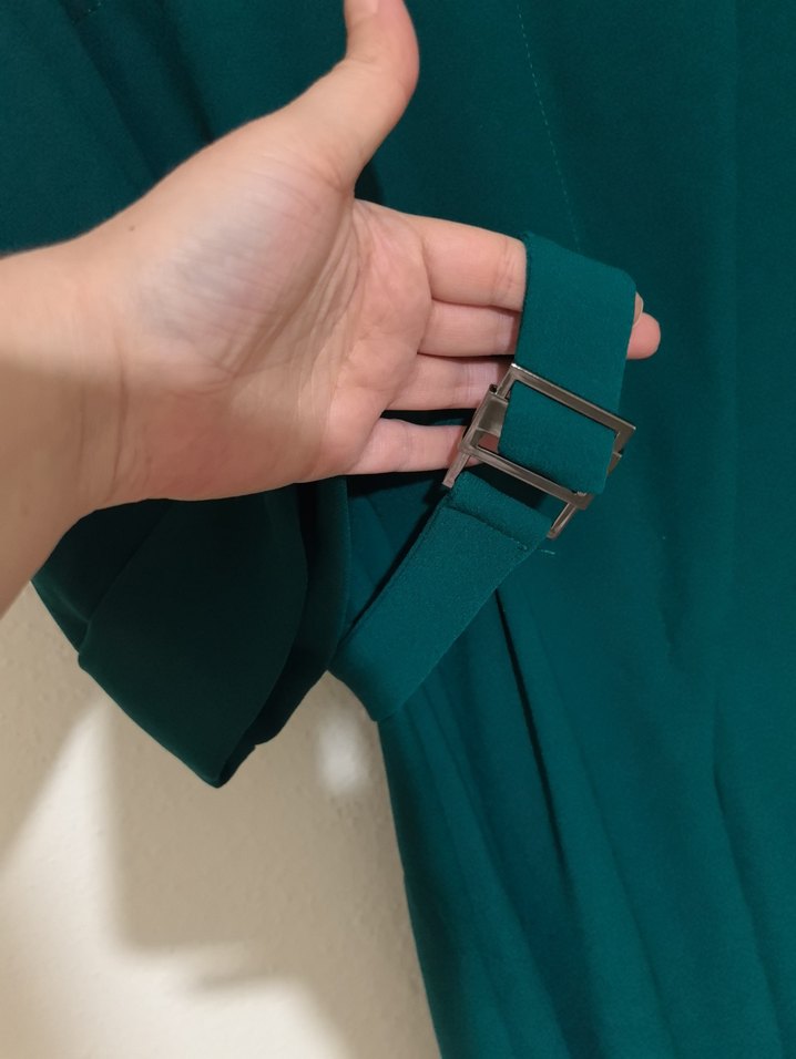 Yeşil, Kuşaklı, Uzun Kadın tulum - Görsel 4