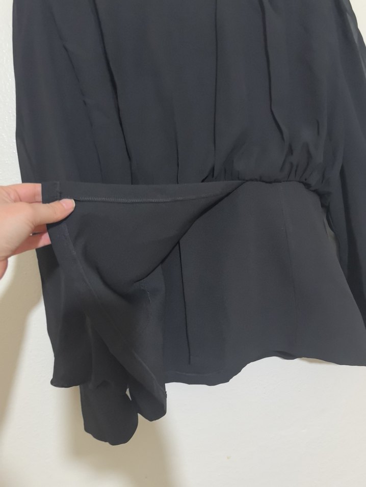 Kadın Siyah Bluz - Görsel 4