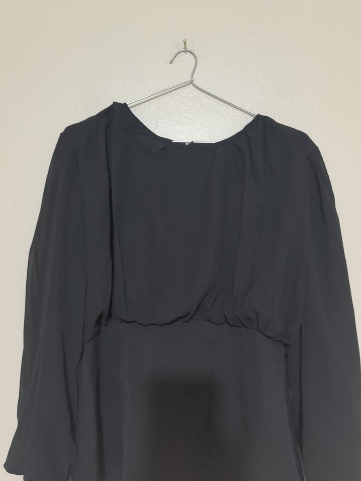 Kadın Siyah Bluz - Görsel 3