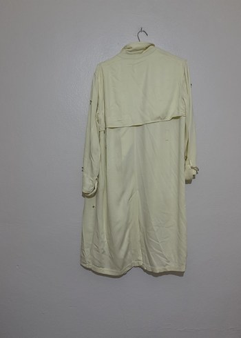 Sarı Uzun pamuklu Ceket - Görsel 5