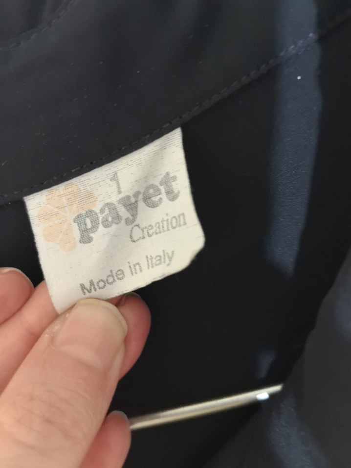 Düğmeli Siyah ipek Uzun Kollu Gömlek - Görsel 4