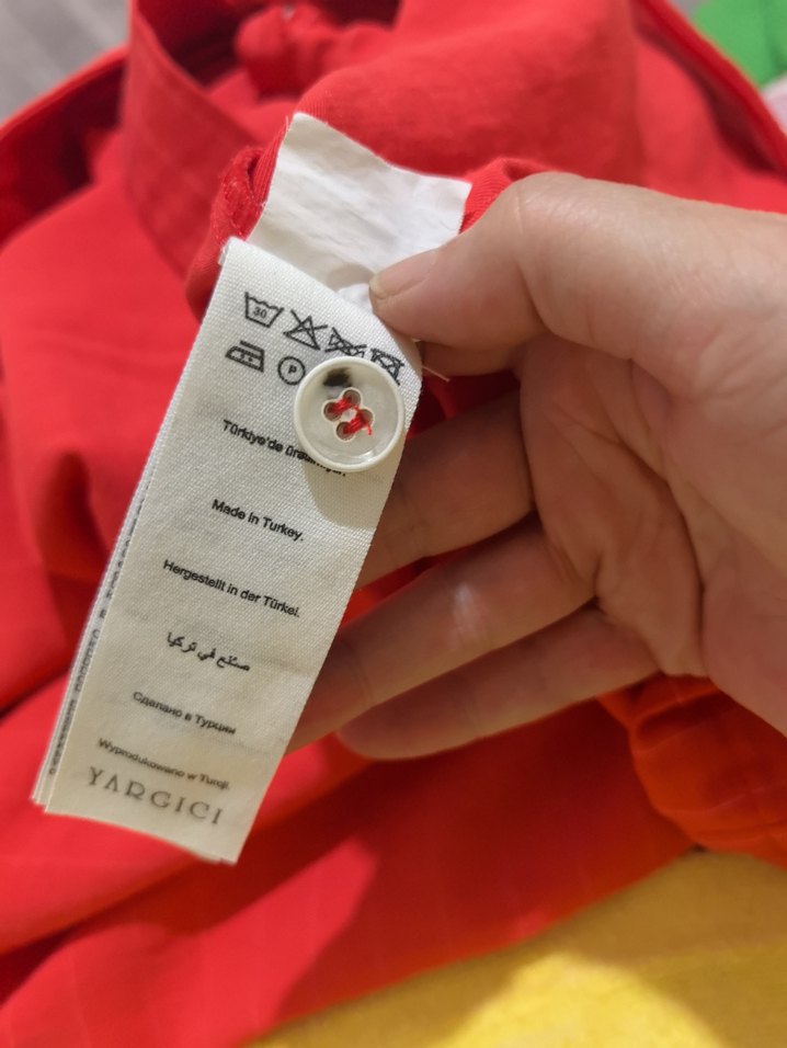 Kırmızı Kolsuz Midi Elbise - Görsel 5