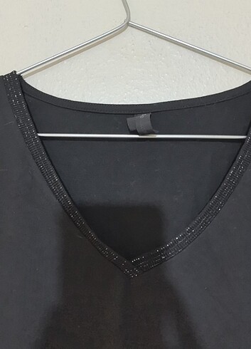 m Beden siyah Renk Defacto 38 beden tshirt 
