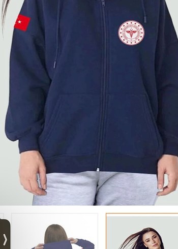 Kadın 112 Paramedik Forması Sweatshirt Hırka