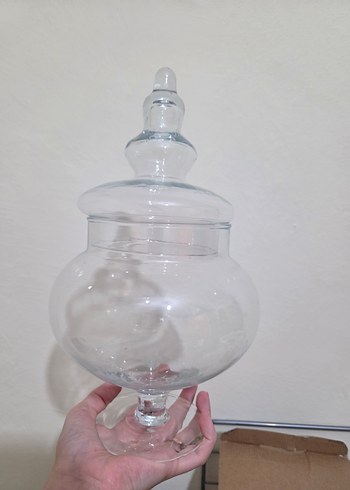 Diğer 33 cm Ayaklı Cam Şekerlik
