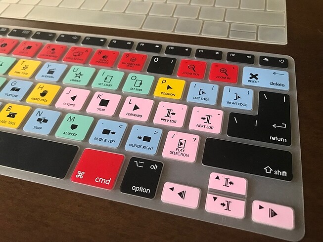 FinalCutProX, 2 klavye koruyucu klavye tek fiyata - Görsel 2