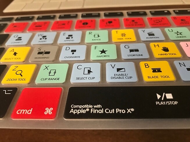 FinalCutProX, 2 klavye koruyucu klavye tek fiyata - Görsel 4